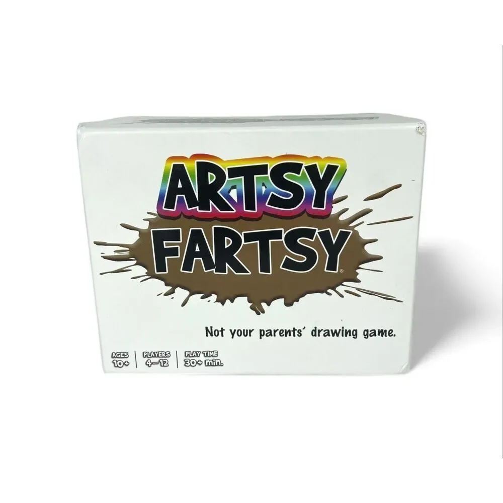 Artsy Fartsy Party Drawing Game New Sealed Complete Adult Family Fun